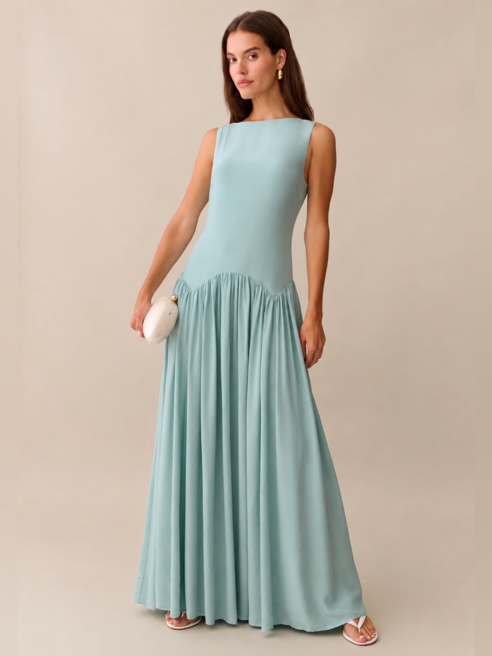 kourt turquoise Odessa Dress